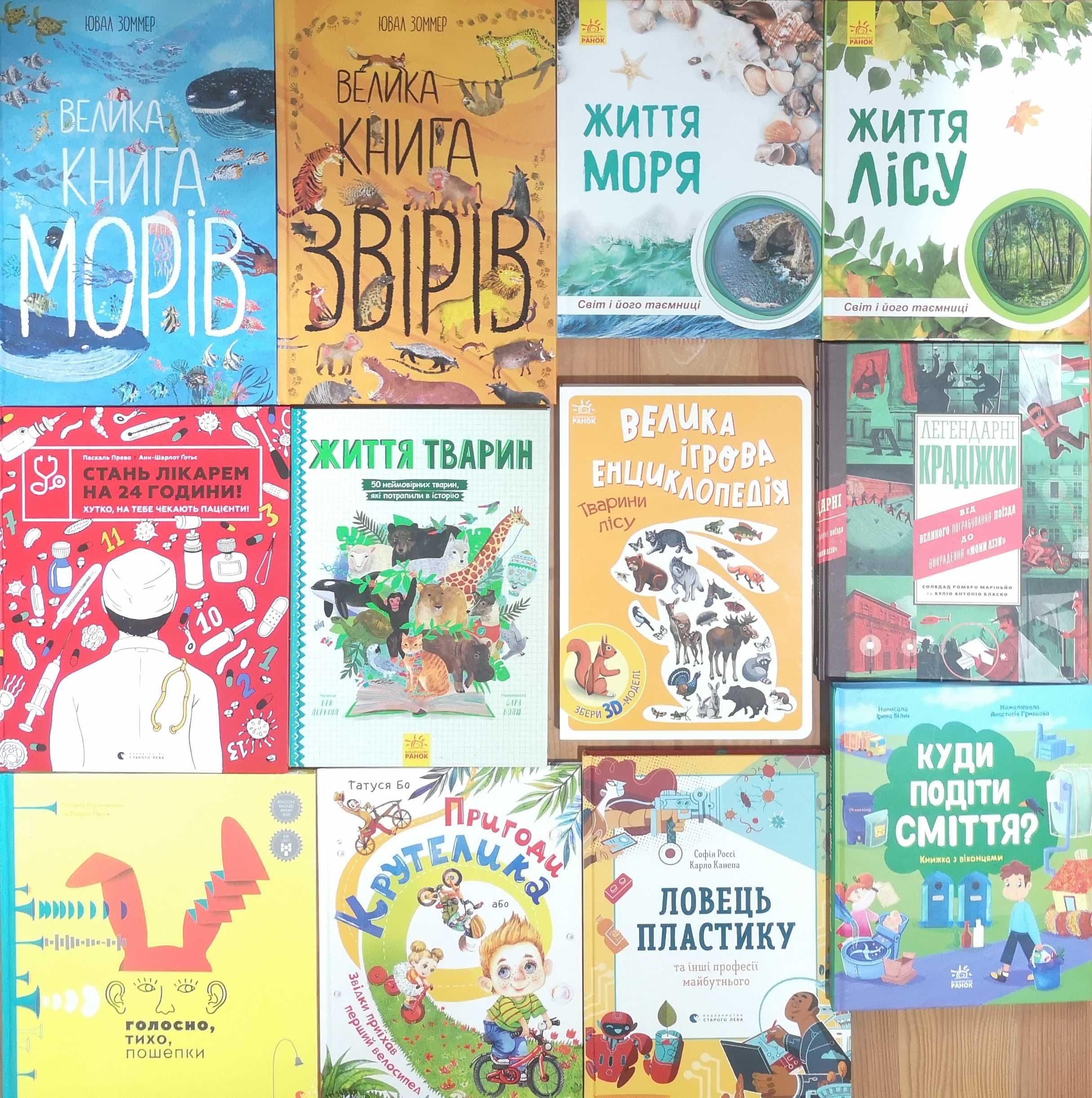 Енциклопедії та пізнавальні книги для дітей і підлітків