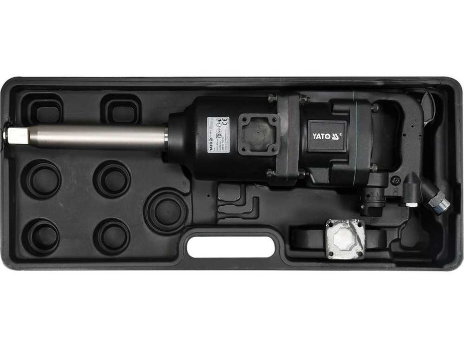 Пневматичний гайковерт YATO 1" 3200 Нм, PINLESS HAMMER YT-09615