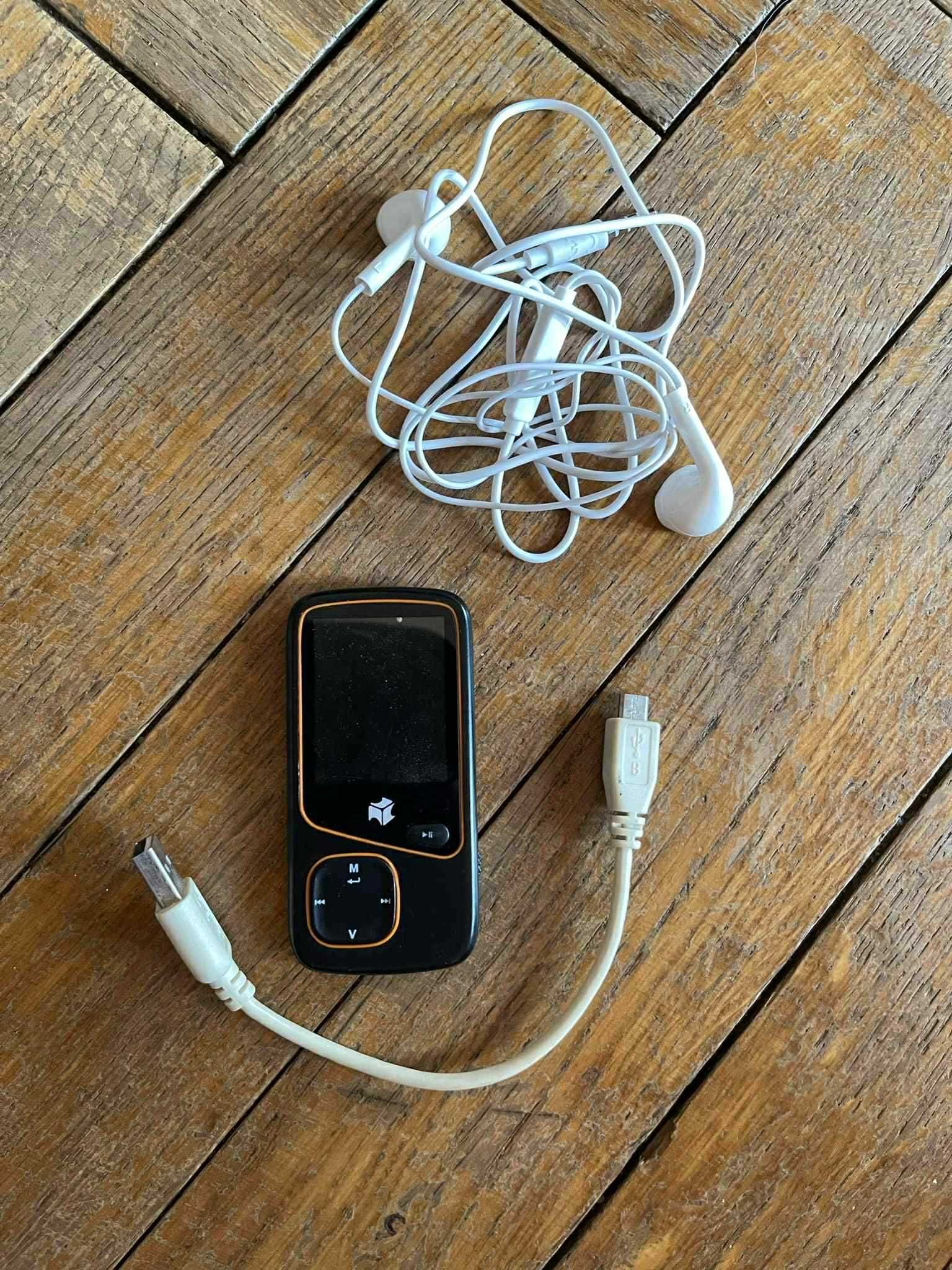 Odtwarzacz mp3 mp4 iBOX Fox 4GB (IMP34V1816BK) zestaw słuchawki