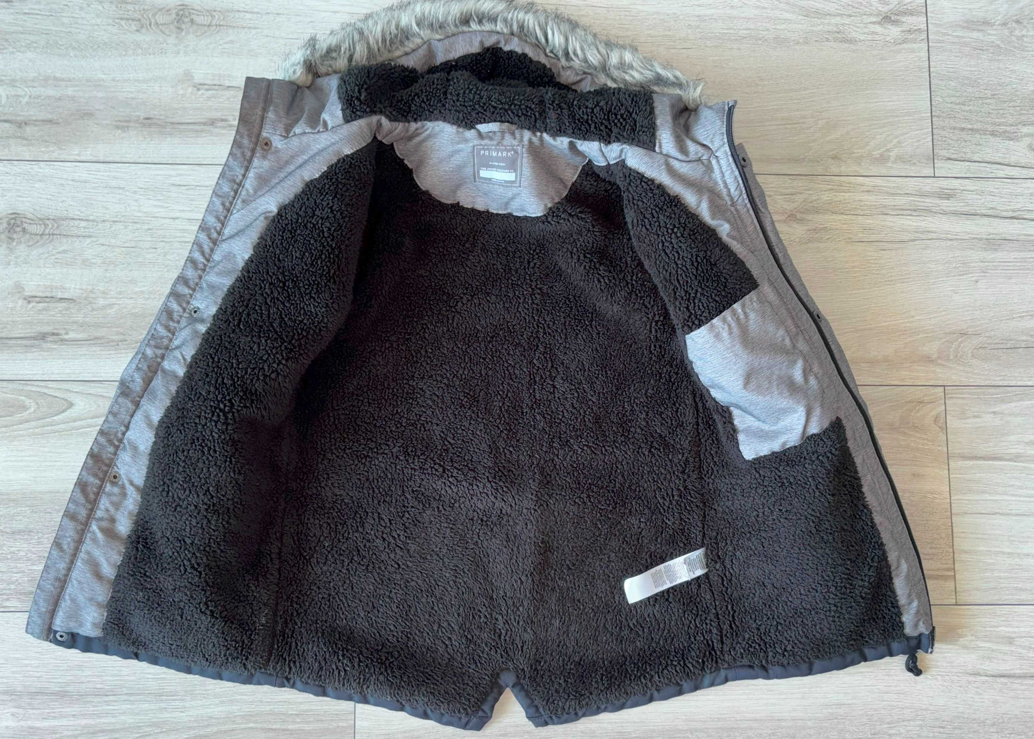Primark kurtka zimowa chłopięca 140-146cm
