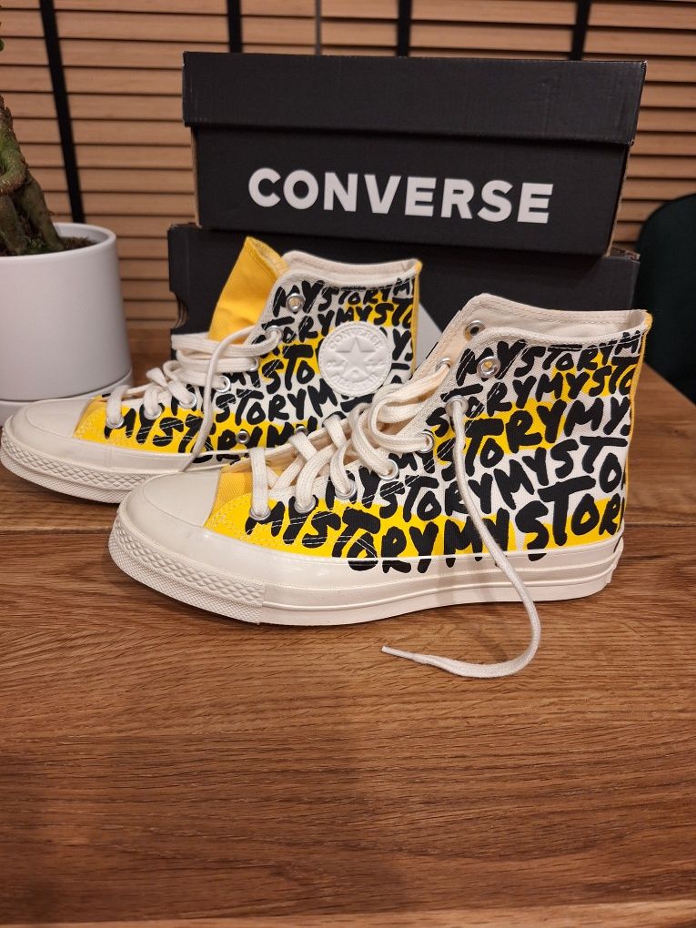 Converse, damskie buty trampki wysokie, r. 39