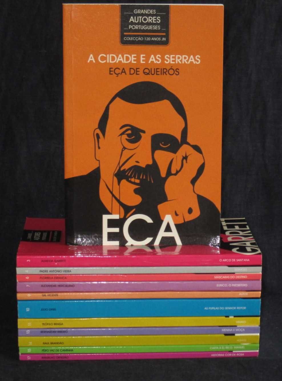 Livros Colecção Grandes Autores Portugueses Colecção 120 Anos JN
