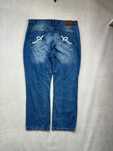 Baggy Spodnie Rocawear Hip Hop Rap Jeans Denim Big Logo