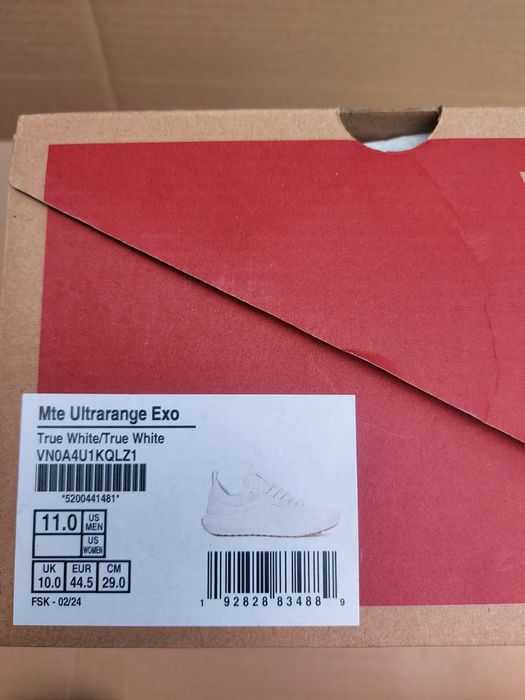 Vans ultrarange ultracush biale rozm 11 44.5