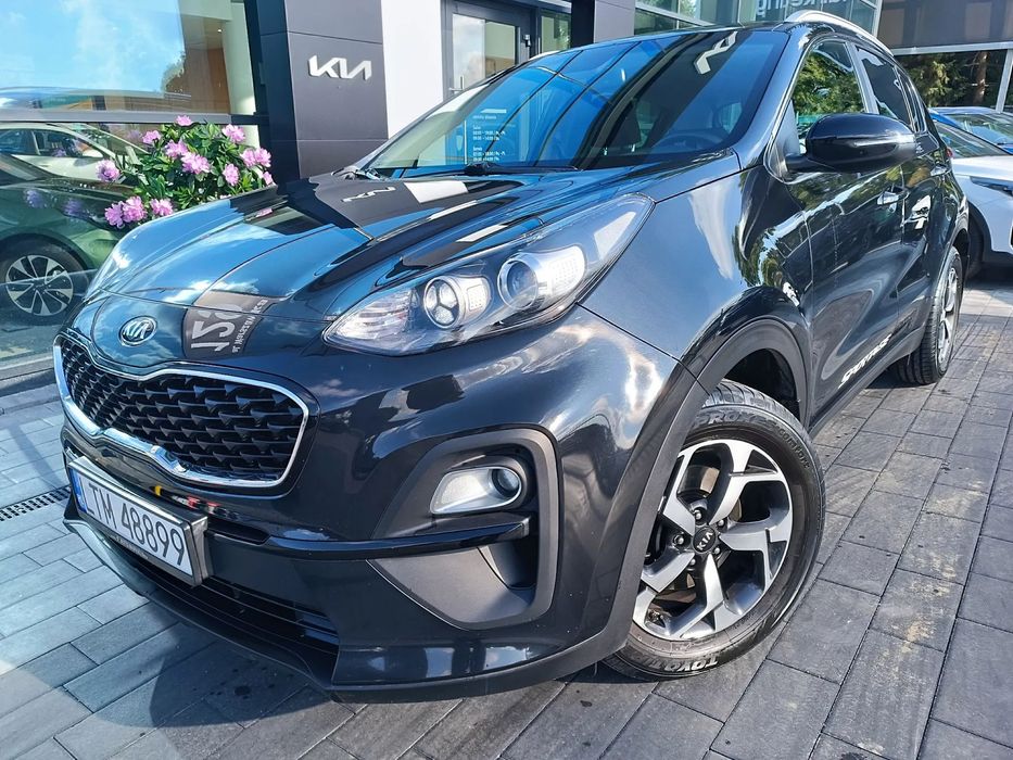 Kia Sportage 1.6 T.Ben.177KM Automat/SalonPolska/Iwł./PełnySerwisASO/Kamera/LED
