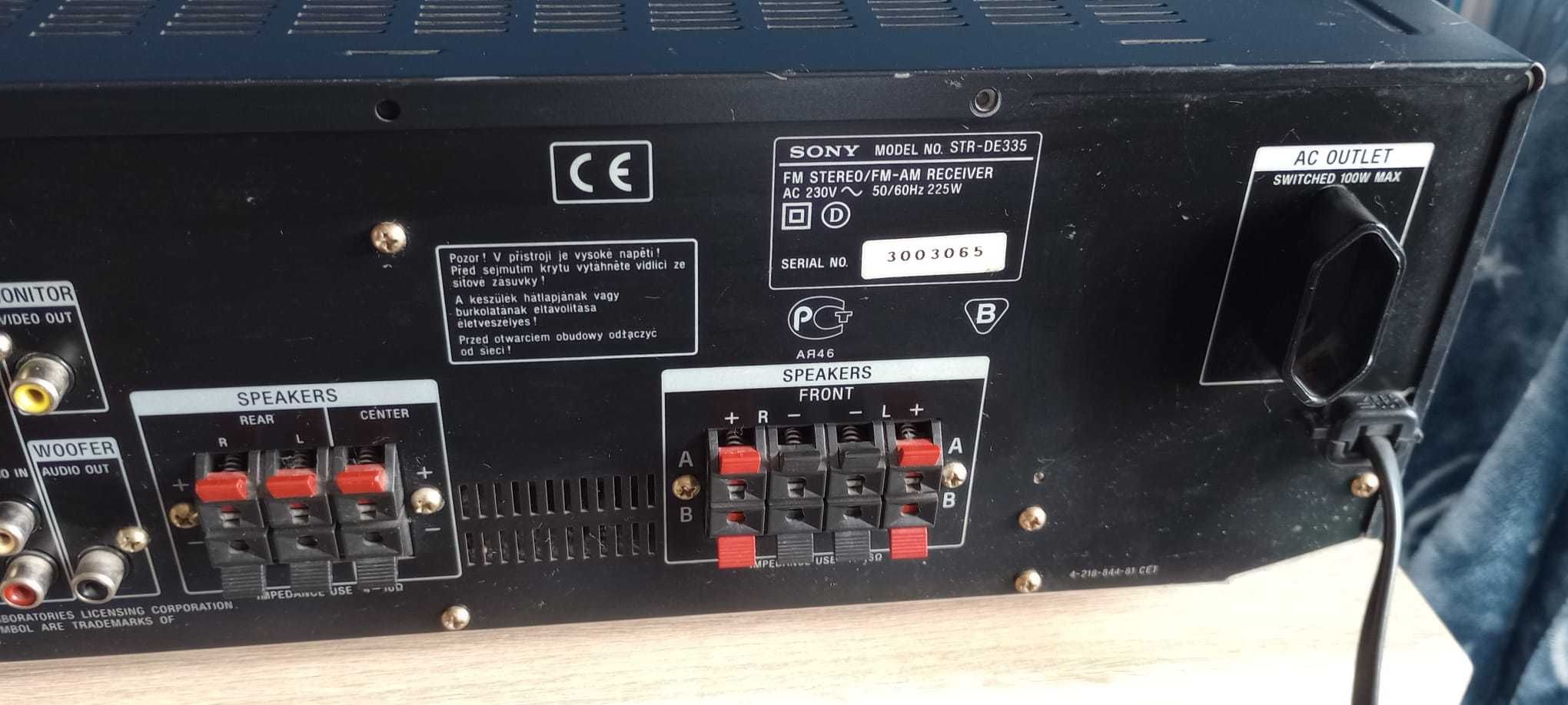 Amplituner Sony STR-DE335 + Pilot