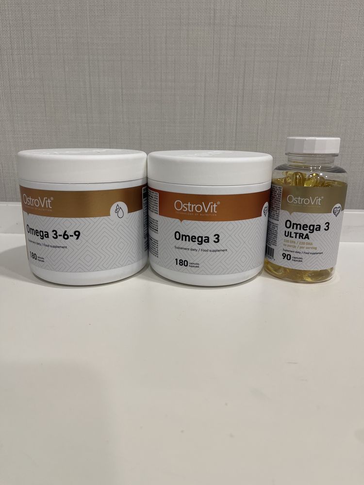 Омега 3 OstroVit fish oil, California, NOW, Olimp, San, MyProtein