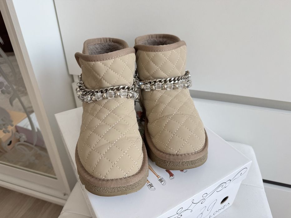 Чоботи- угги Lonza  натуральна шкіра