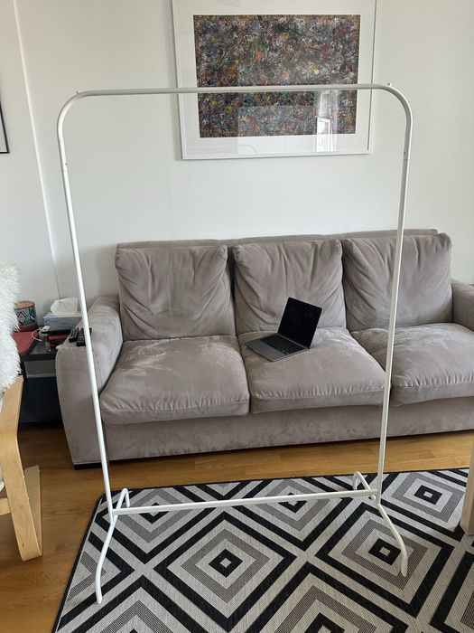 стійка для одягу вішак терміново білий ikea