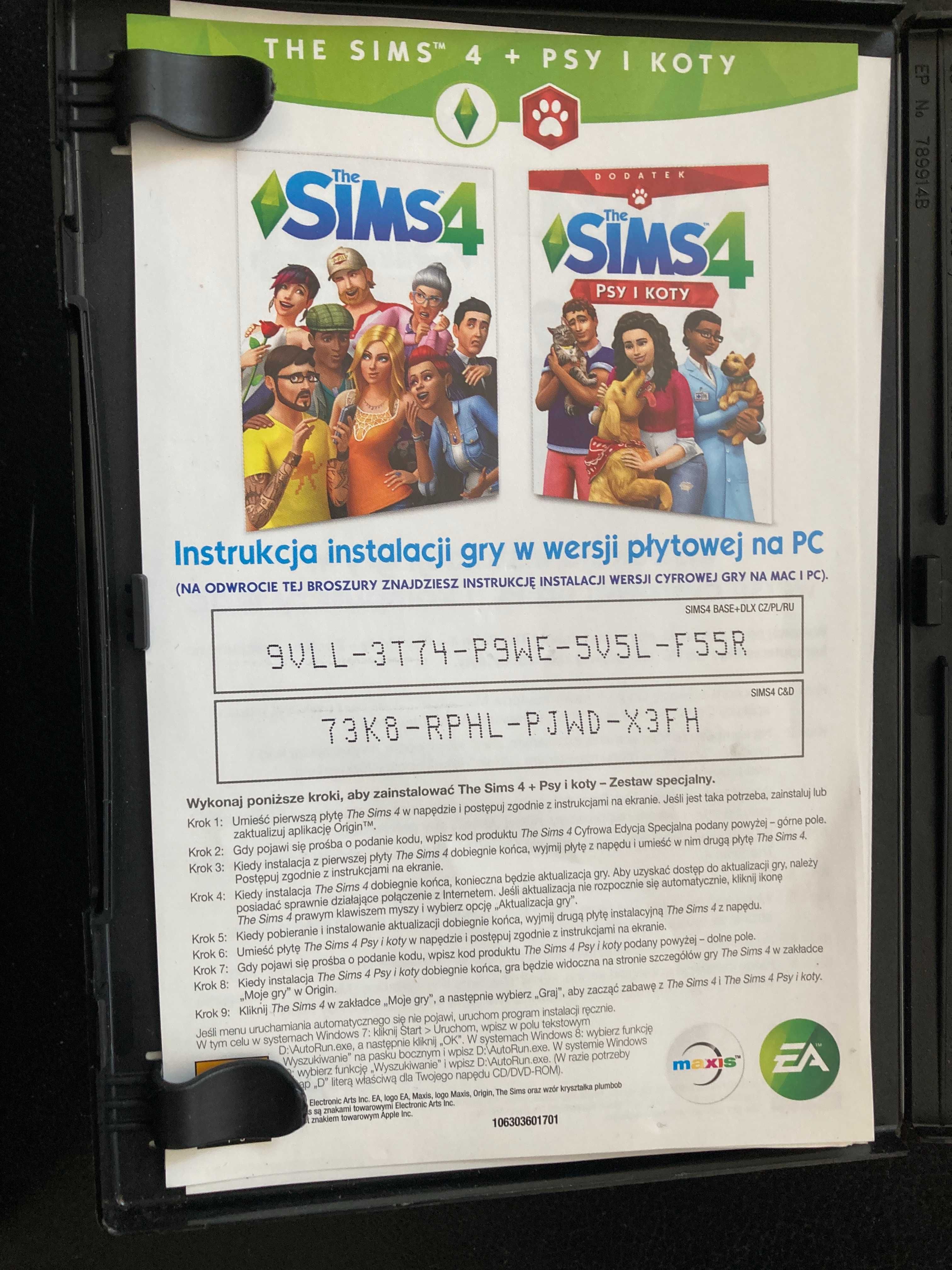 Sims 4 + Psy i koty - zestaw specjalny