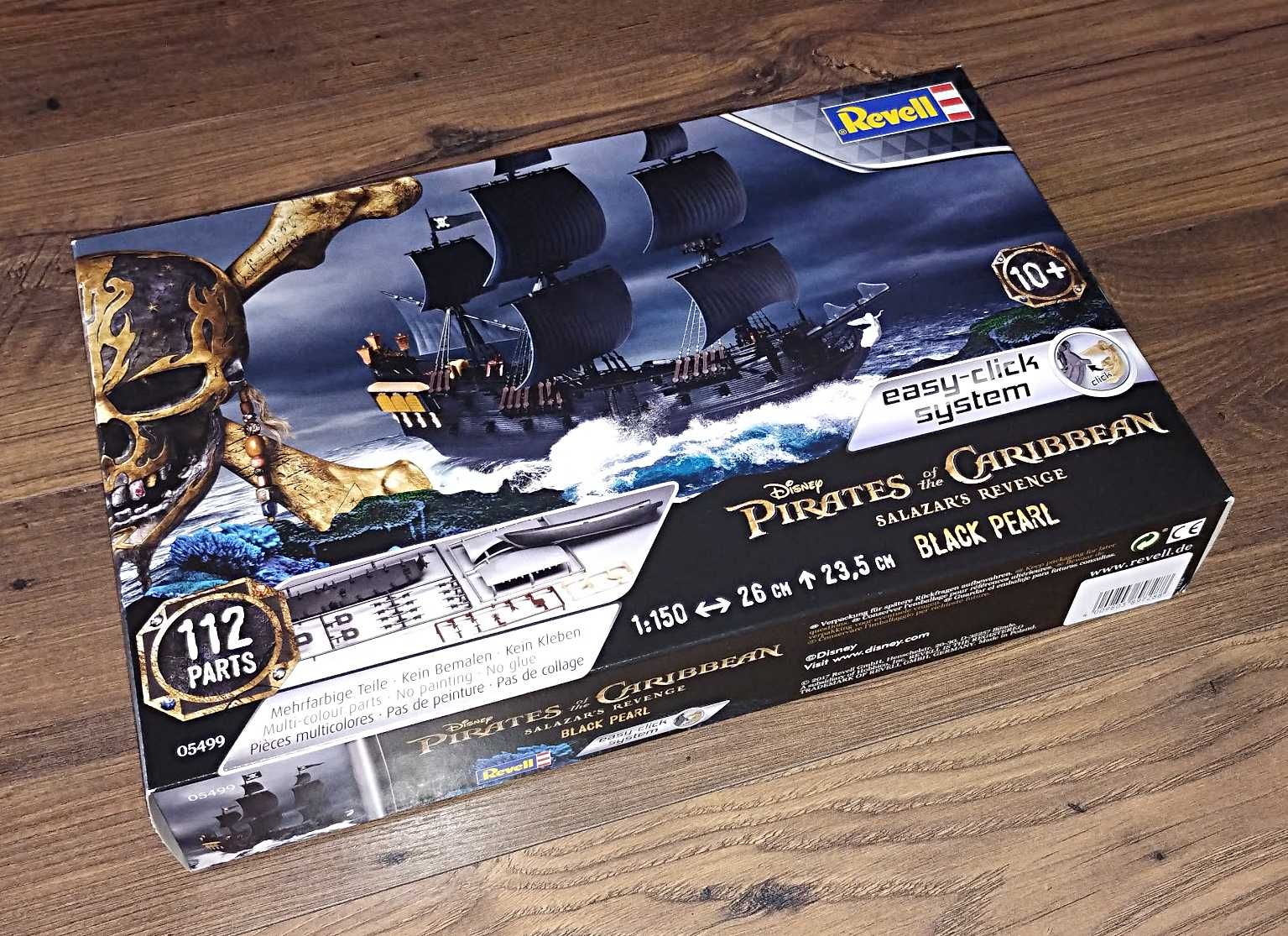 Black Pearl / Czarna Perła / 1:150 / 05499 / Revell