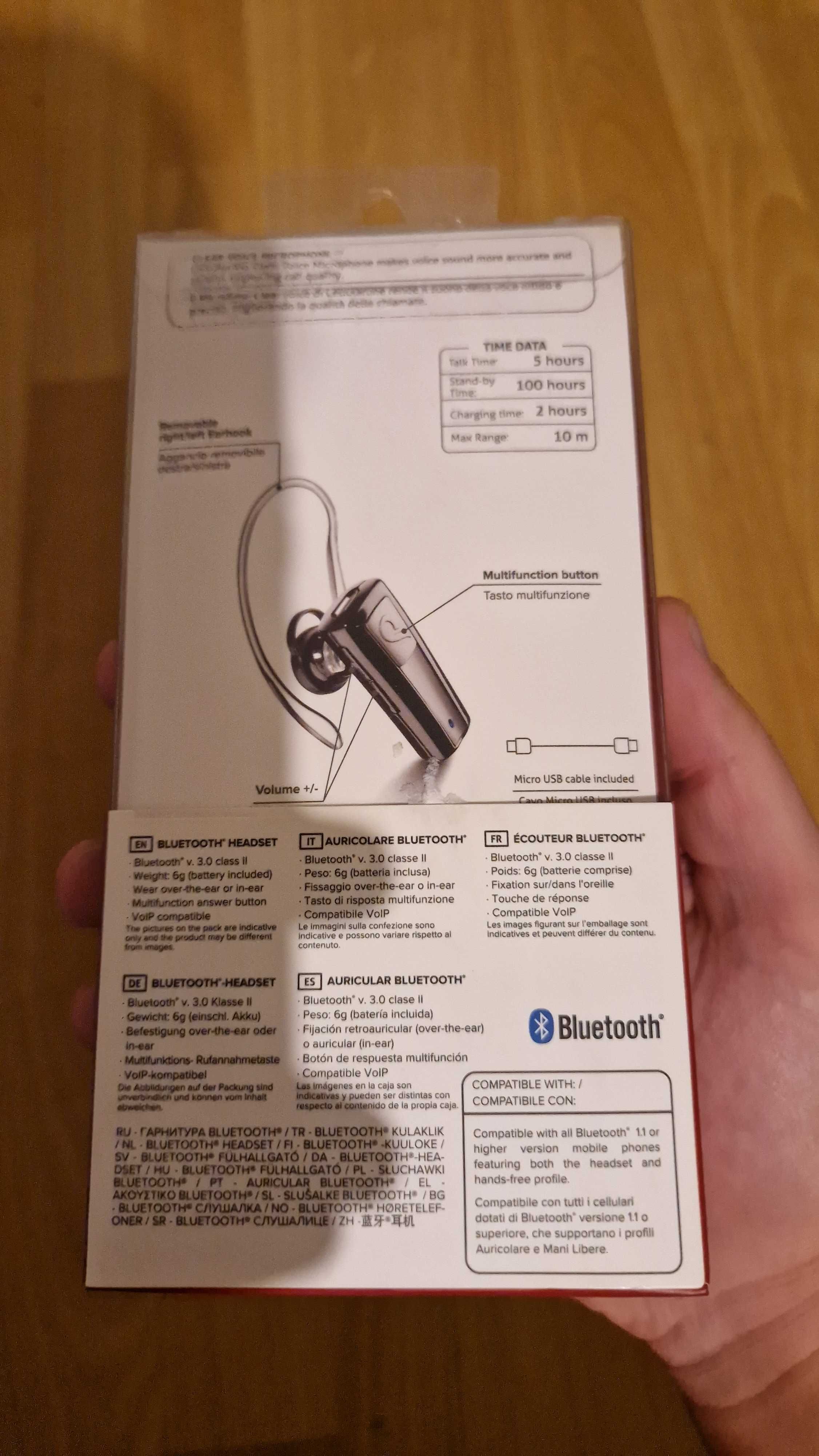 Słuchawka Bluetooth Cellularline Micro Headset Okazja!