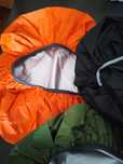 Resguardos de Mochila 25L a 45L várias cores