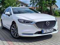 Mazda 6 Klima Alu19 Skóry NAVI el.szyber kamera 360 bezwypadek serwis salon PL