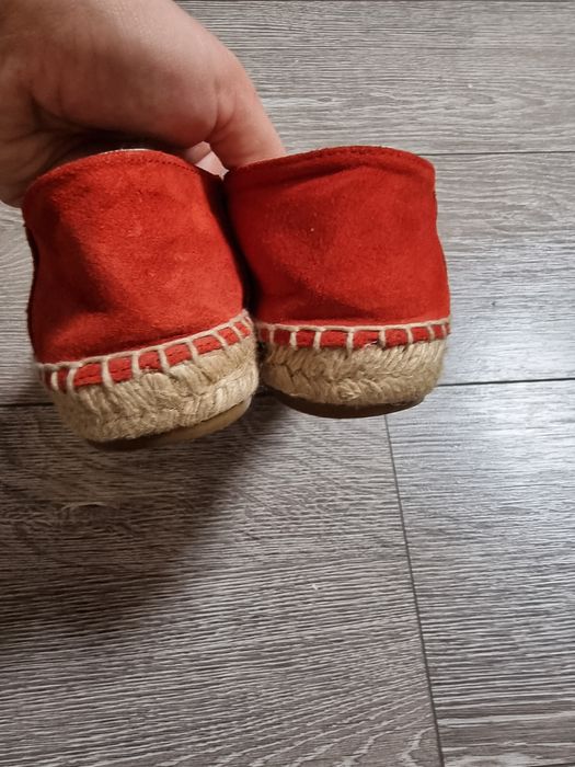 Еспадрильі шкіряні Massimo Dutti 35 р