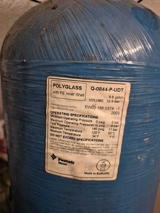 Odżelaziacz + zmiękczacz wody