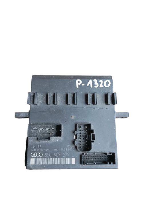 Moduł Sterownik Świateł 8E0907279L Volkswagen Audi A4 B6 B7 2.0 TFSI, A3 8l- Gwarancja Wysyłka