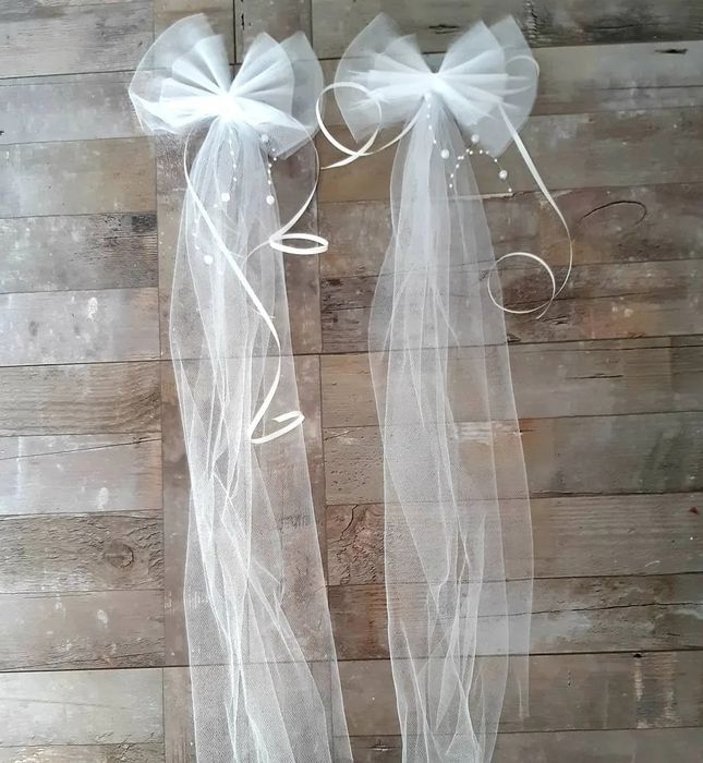 20 kokard 20x60 z perłami