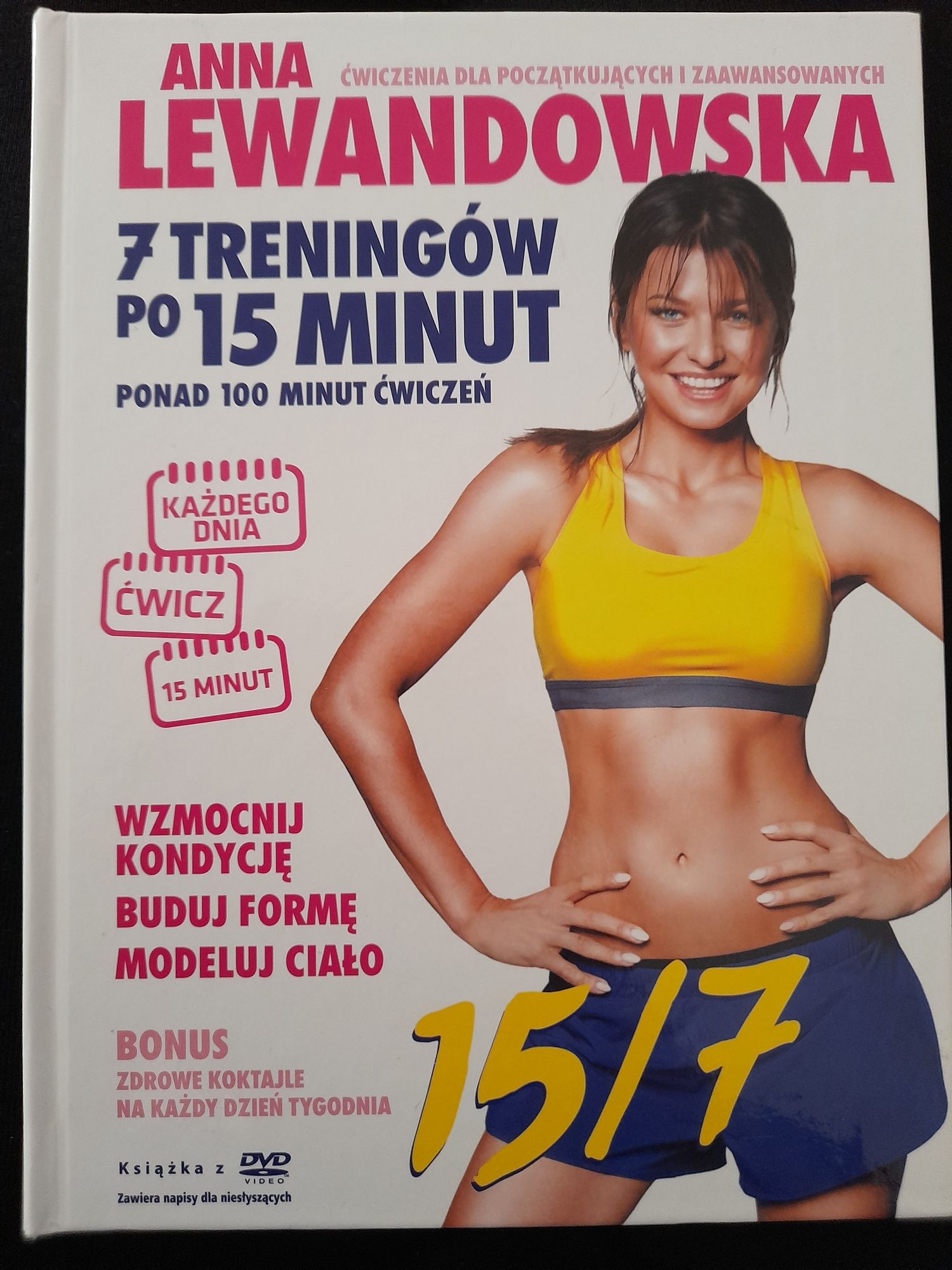 Anna Lewandowska ćwiczenia fitness na Dvd