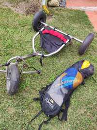 Triciclo kitesurf, kite buggy