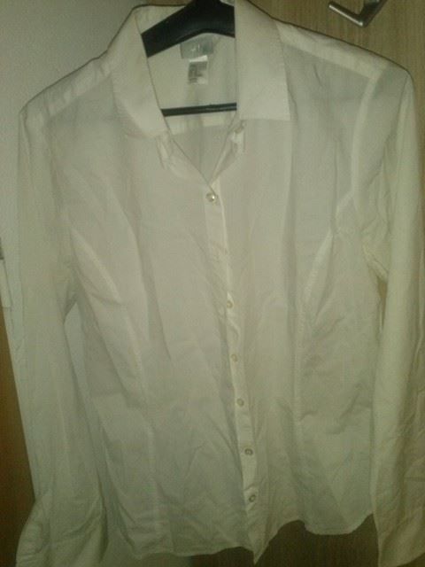 koszula biała H&M bluzka rozmiar 42