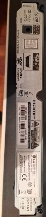 LG BluRay Disc DVD Player BP250