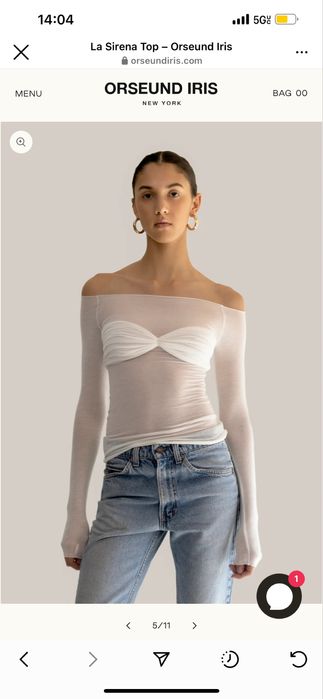 Топ Orseund Iris оригинал