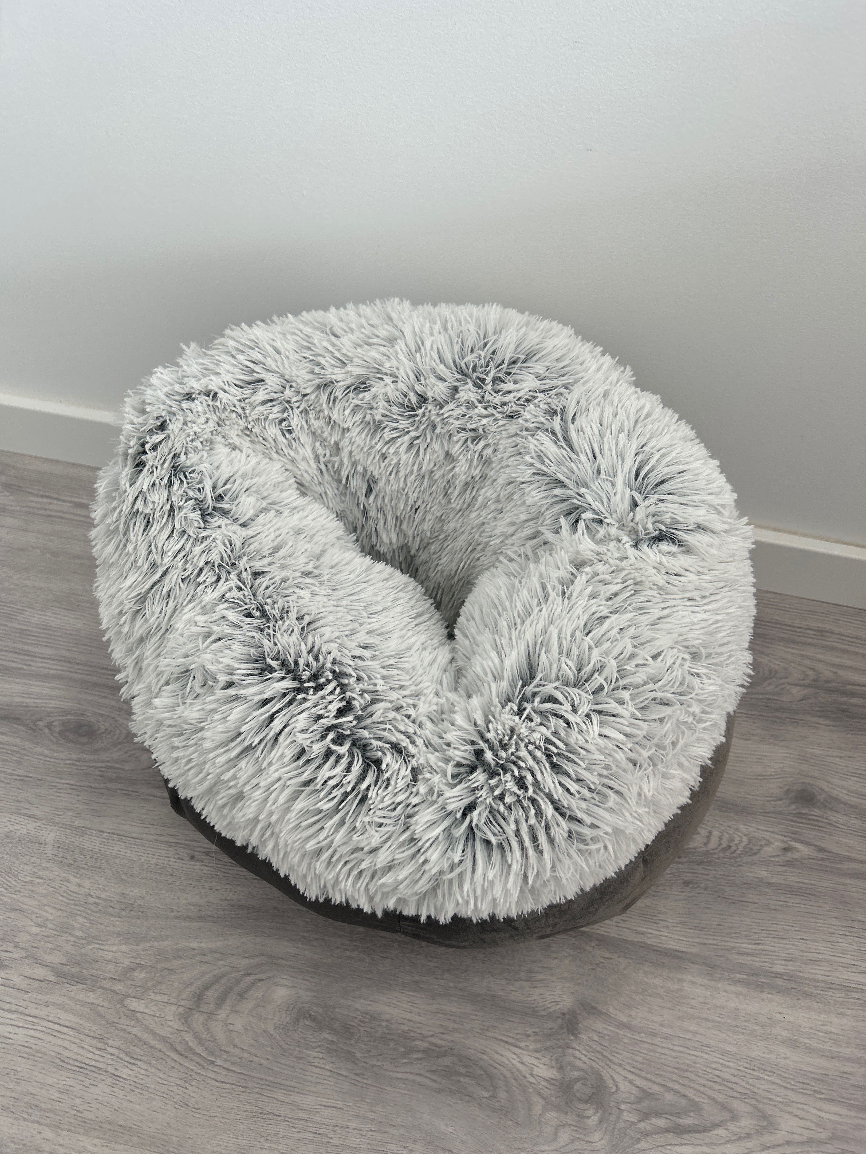 Cama donut para cão