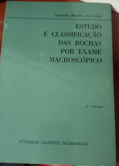 Livro Estudo E Classificação Das Rochas Por Exame Macroscópico