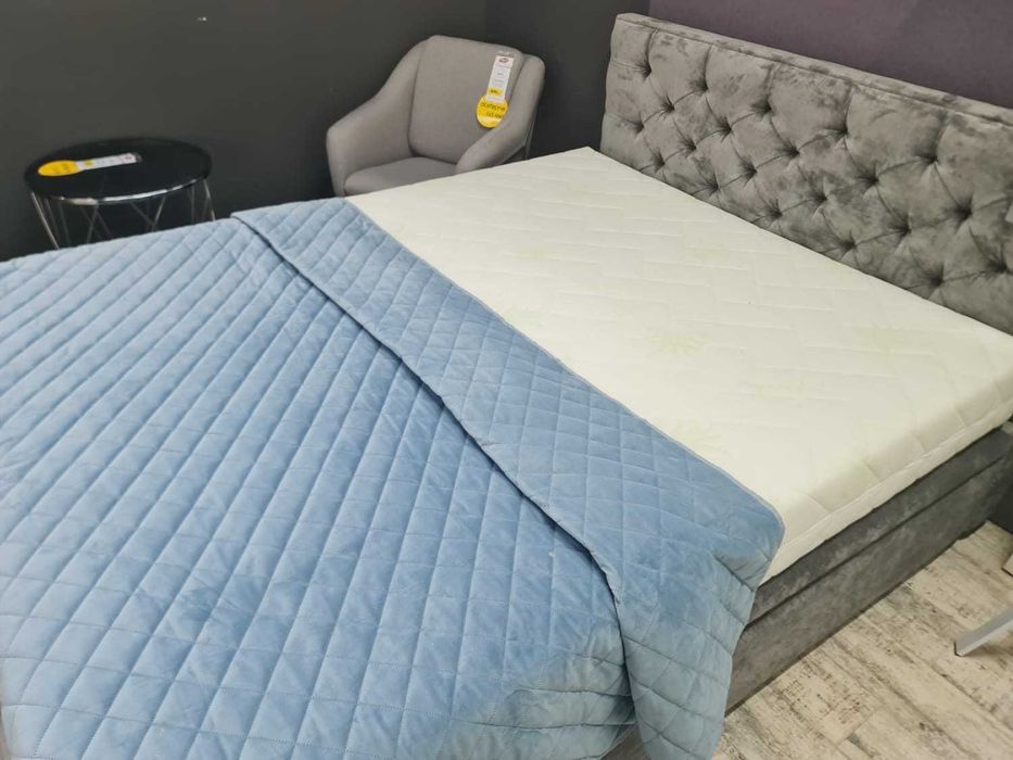 Łóżko tapicerowane LANCIANO / Wyprzedaż ekspozycji