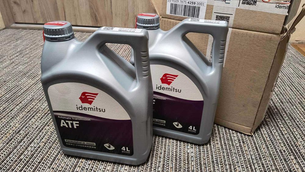 масло  в АКПП   IDEMITSU ATF 4 л х2
