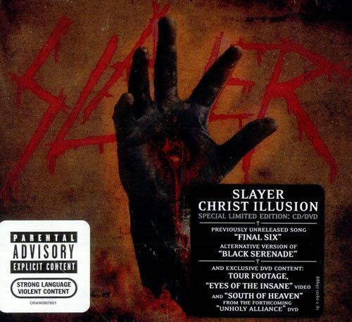 Slayer - Christ Illusion - Special Limited Digibook Edition CD/DVD