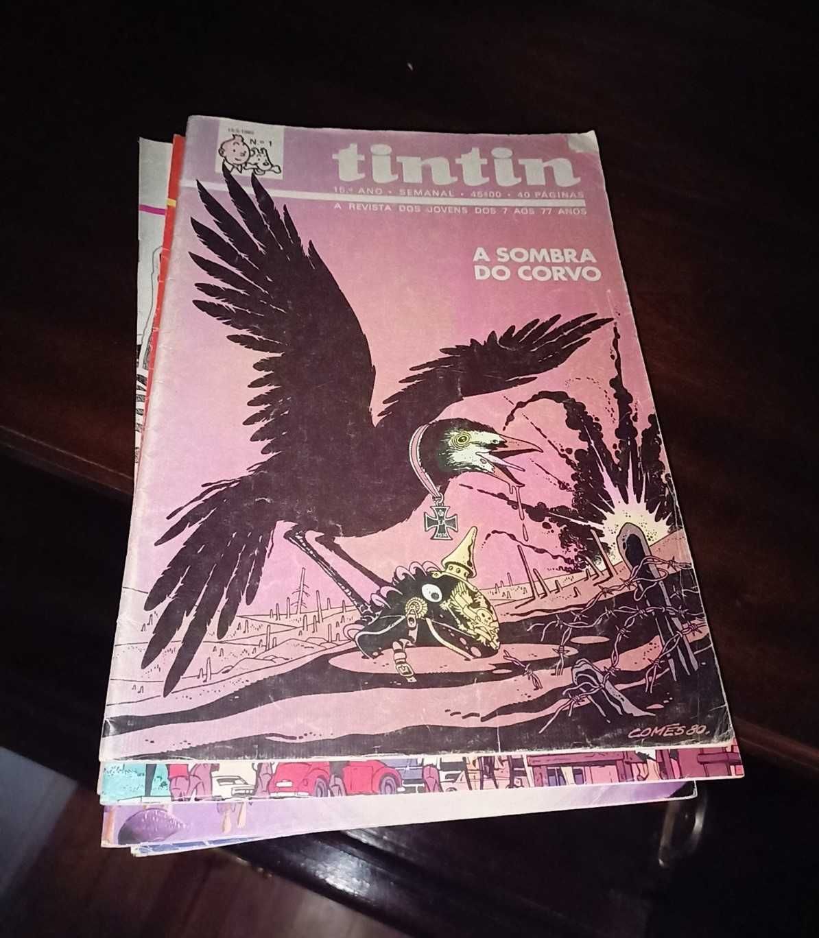 Colecção Revistas O Tintin