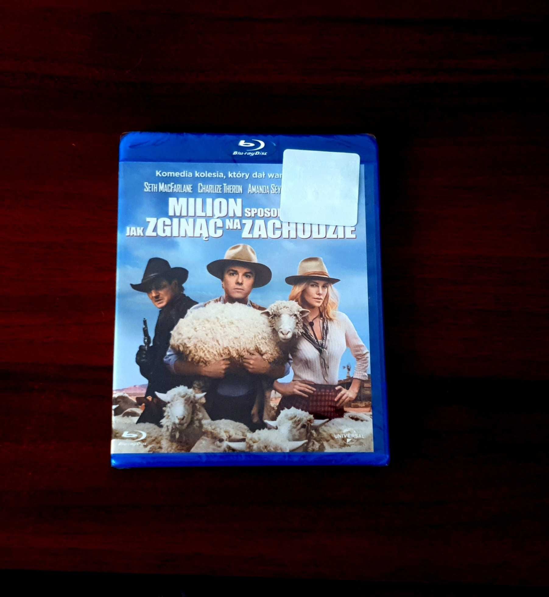 Nowy film Blu ray milion sposobów jak zginąć na zachodzie