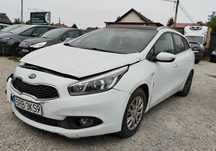 Kia Ceed 2015r, 1.6 CRDI. Uszkodzony prawy przód. Jeździ.