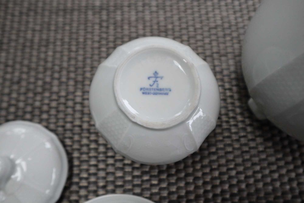 Serwis kawowy mocca Furstenberg dekor relief B080531