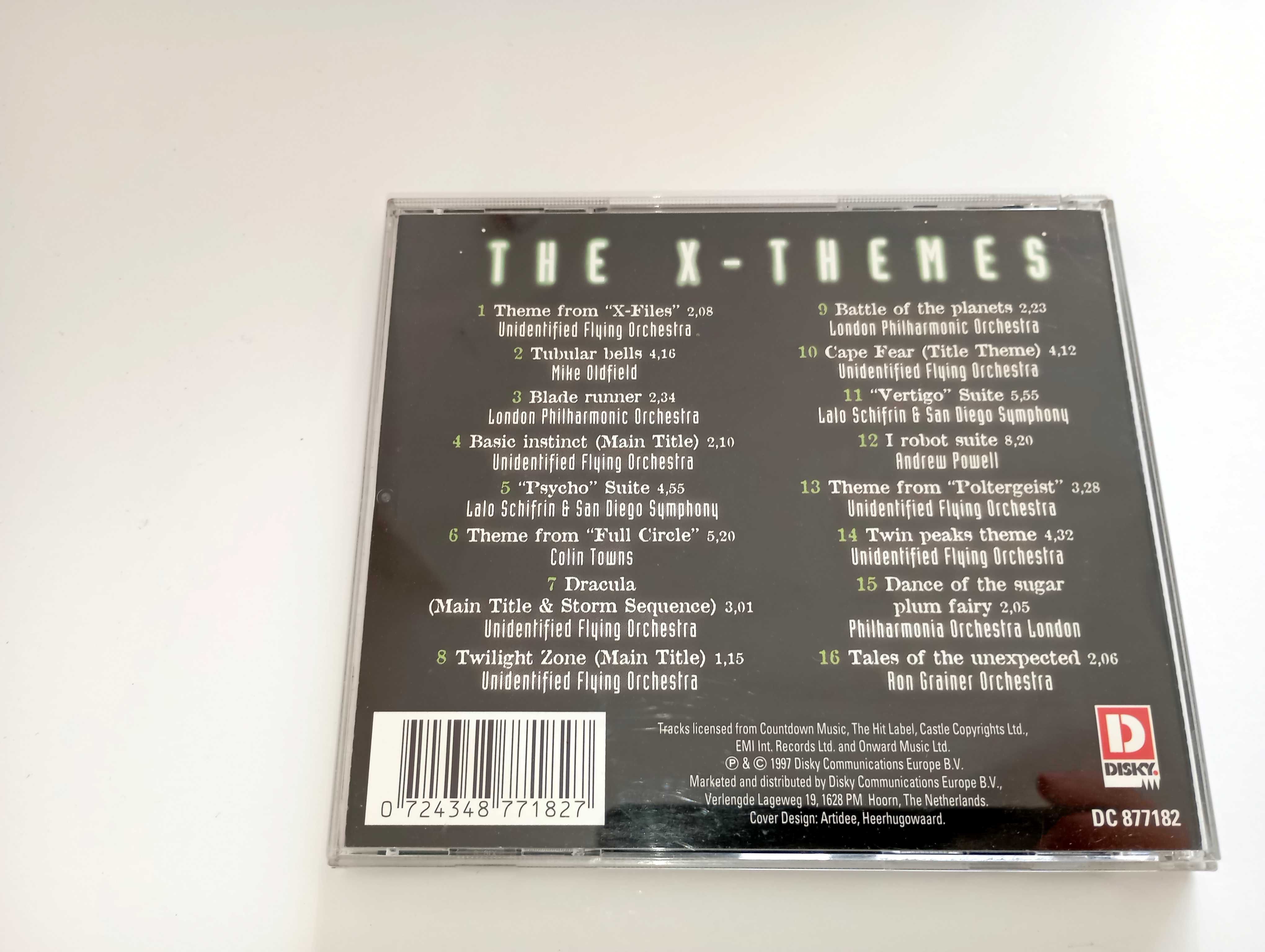 CD Original - The X-Themes - Songs from the Unknown