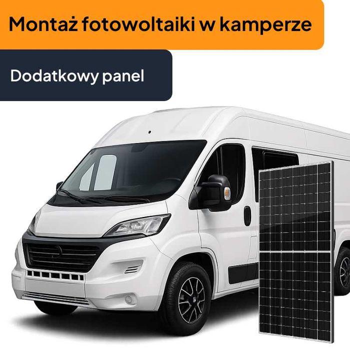 Montaż fotowoltaiki w kamperze - Dodatkowy Panel