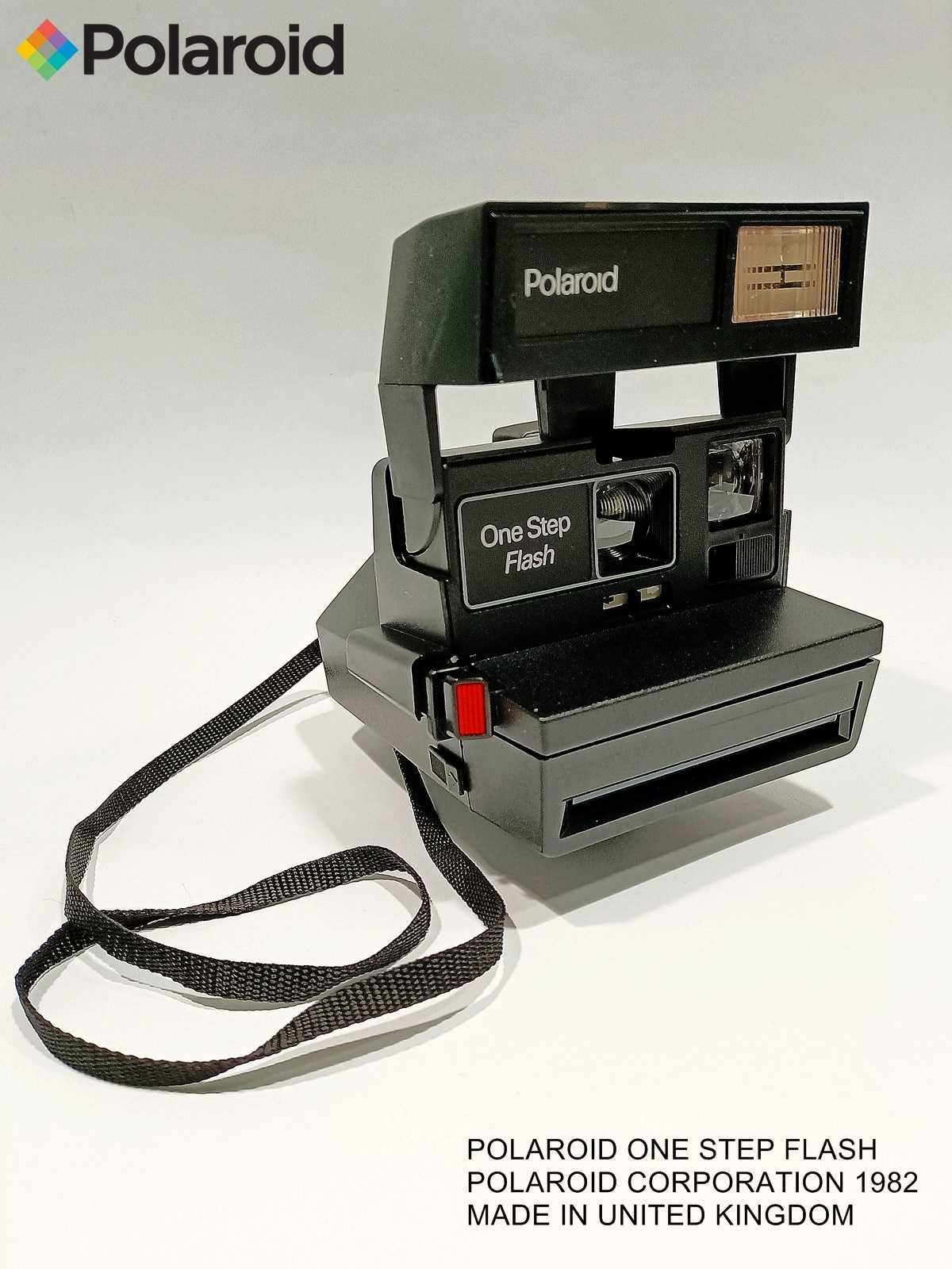 Polaroid ONE STEP FLASH Made in United Kingdom 1982 (SPRAWNY)