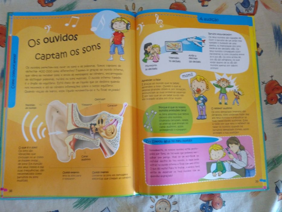 "À descoberta do corpo humano" - livro