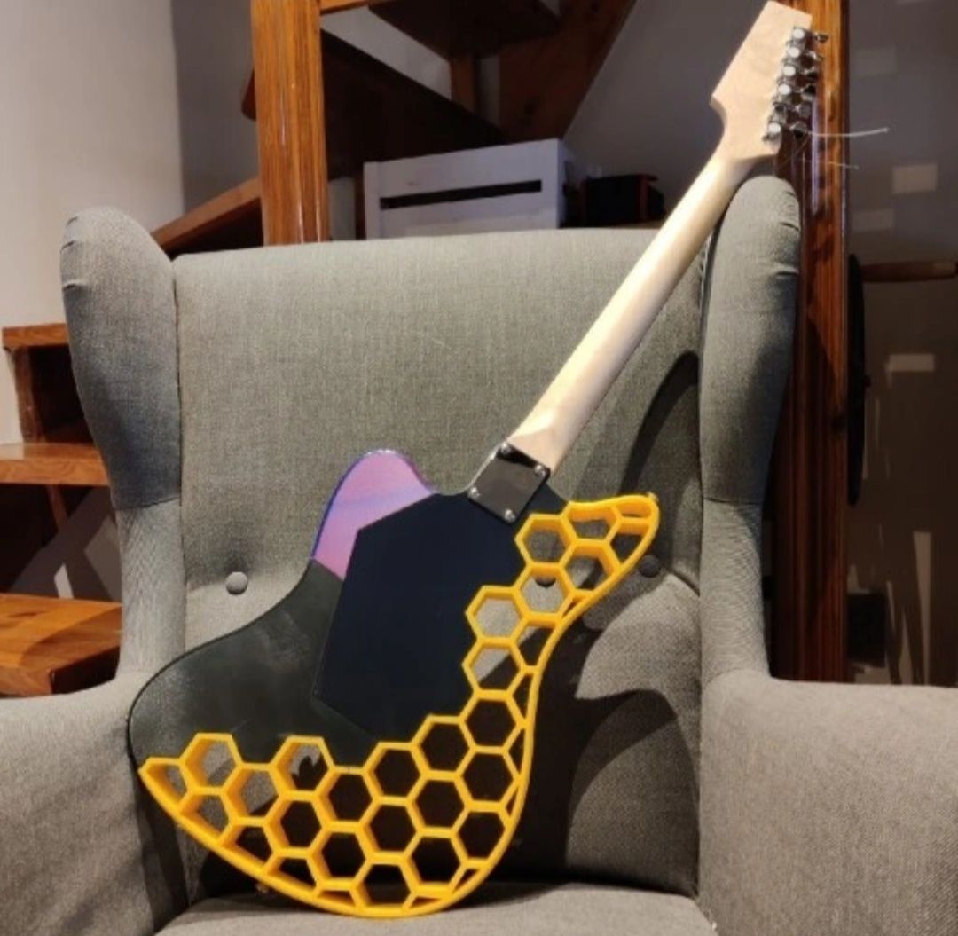 Gitara elektryczna druk 3D