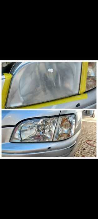 Polimento automóvel/faróis