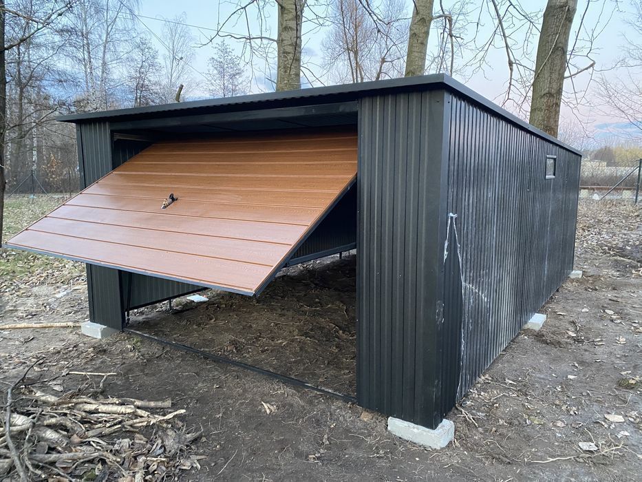 Garaże Blaszaki garaż blaszany 3x5 Tanie garaże blaszane Producent