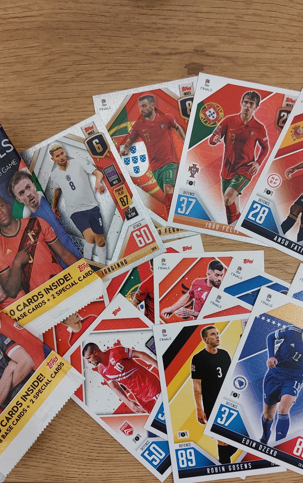 Cartas TOPPS Road To UEFA Nations League