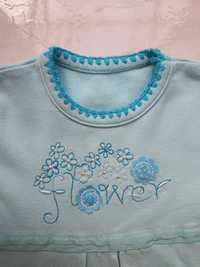 Bluzeczka dla dziewczynki kwiat