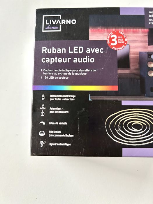 Taśma LED 5 m czuła na dźwięk Livarno Home