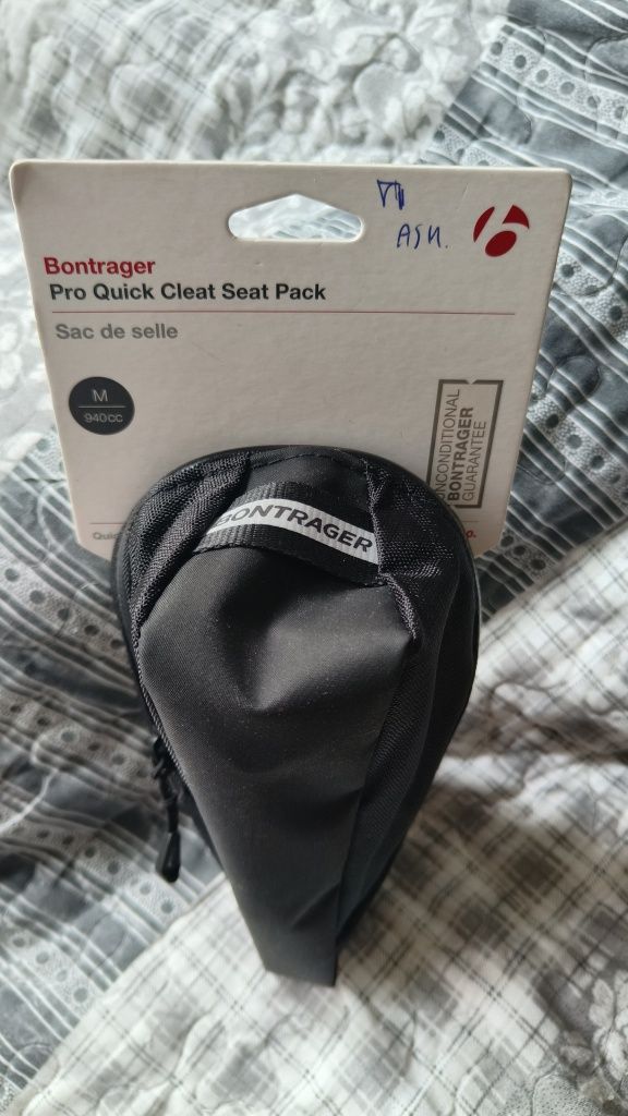 Bontrager Pro Quick Cleat Seat Pack roz M torebka podsiodłowa