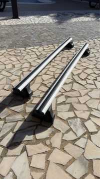 Barras de aluminio para tejadilho de veiculo