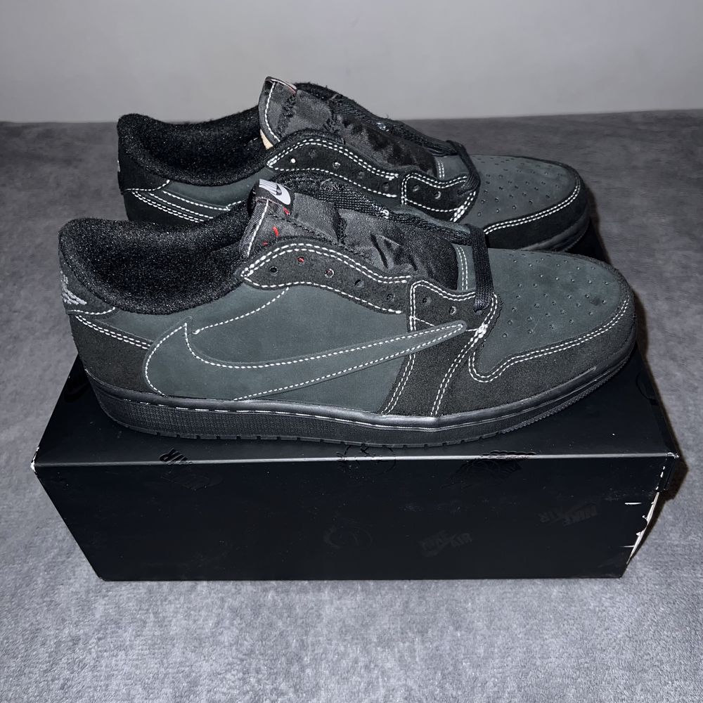 Air Jordan 1 Low Black Phantom Travis Scott - rozmiar 41