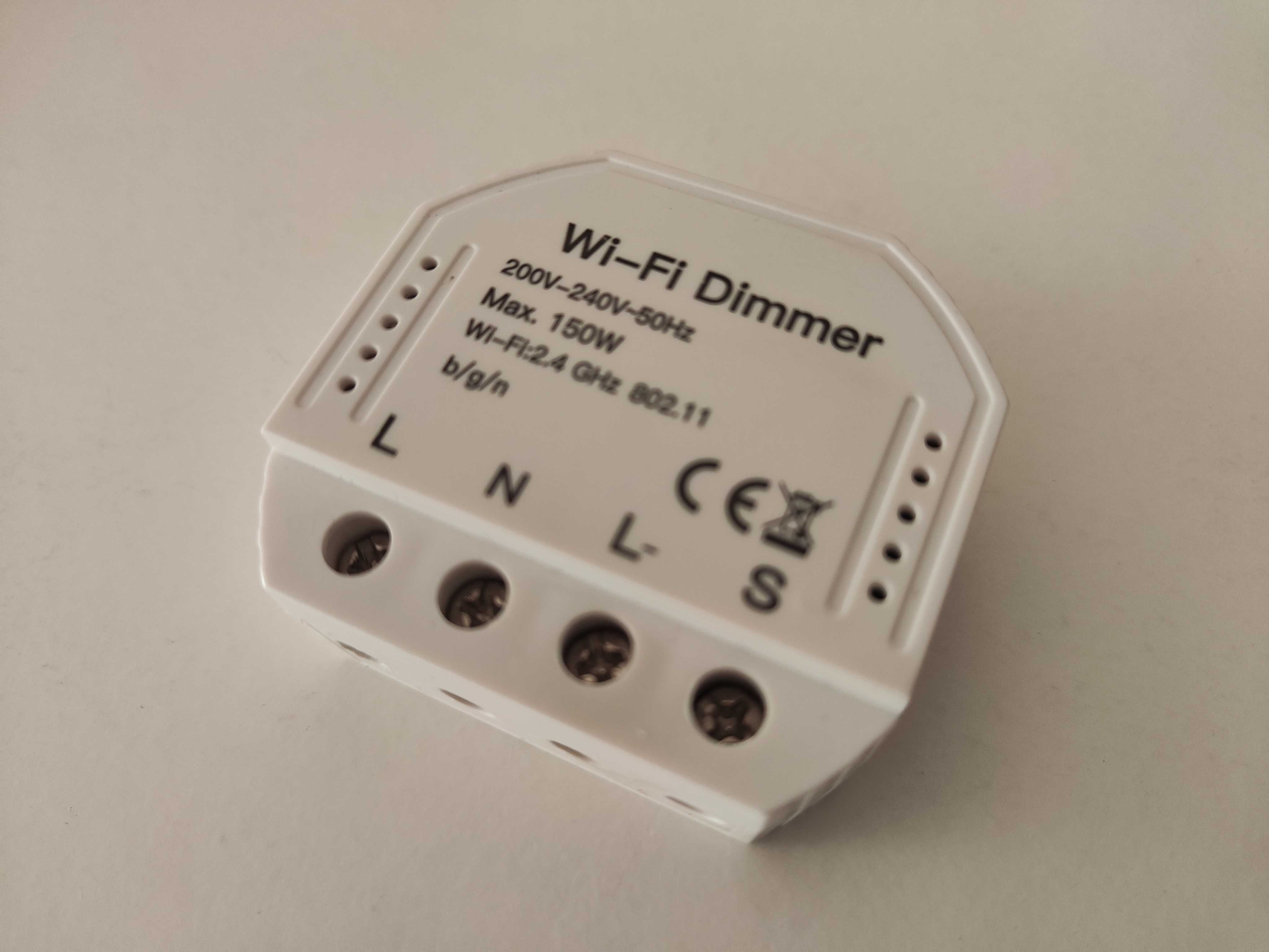 Módulo controlador dimmer inteligente Wifi para iluminação